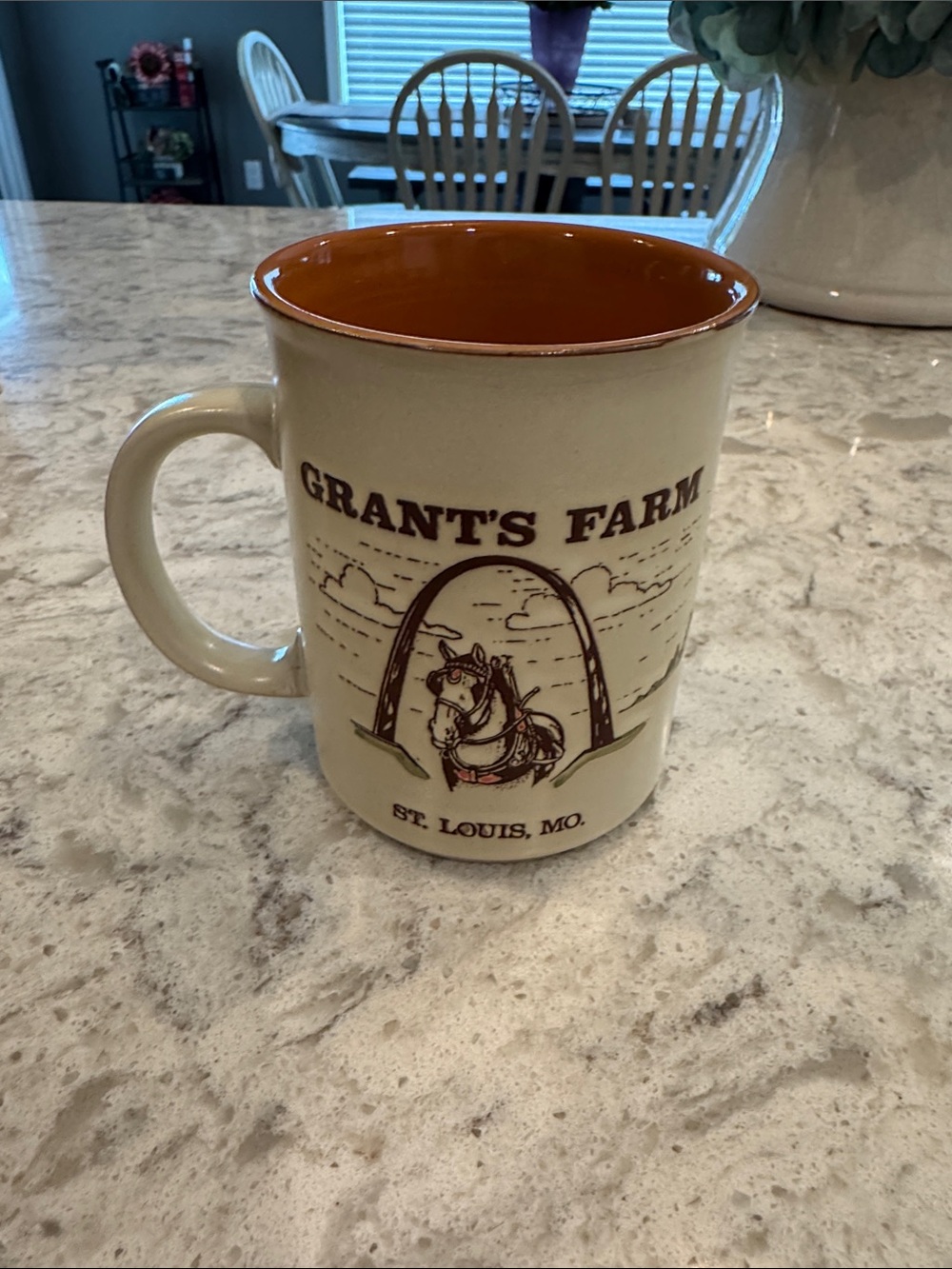 Vintage St. Louis Ceramic Mug - FAST SHIP